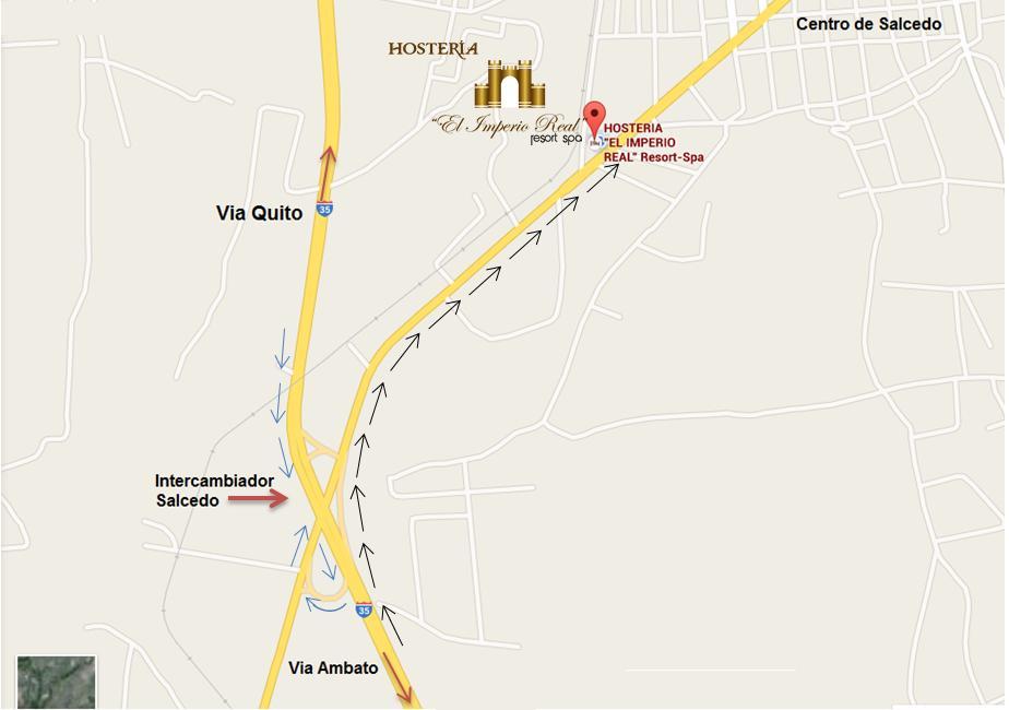 Salcedo Hosteria El Imperio Real מראה חיצוני תמונה
